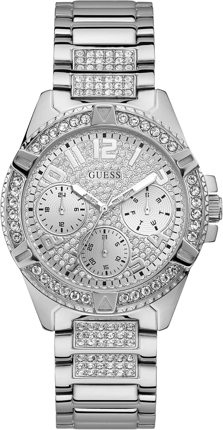 Guess Women's| Analog Trend Watch| Stainless Steel Case| Stainless Steel Bracelet | 50M Water Resistance