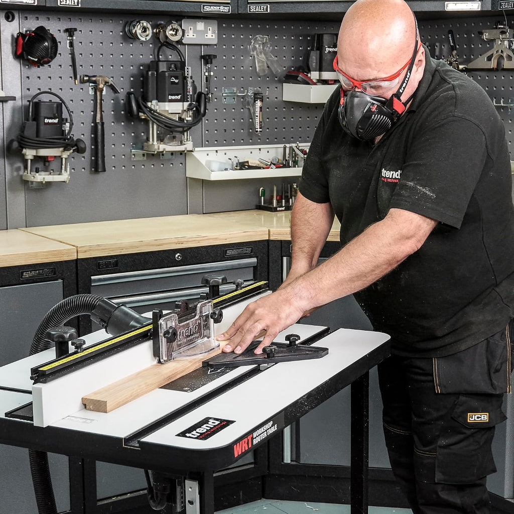 Trend WRT Workshop Router Table, Free Standing with Precision Engineered Components, 120V NVR Switch Not Included, WRT
