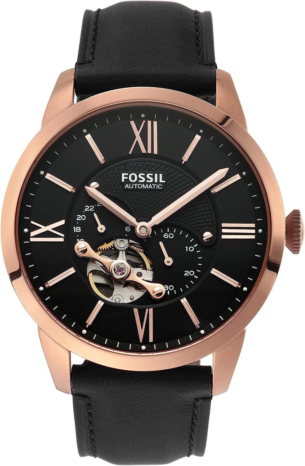 Fossil Men's Watch, Townsman Automatic Stainless Steel Watch for Men