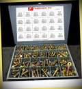 Grade 8 Flange Bolt & Nut Assortment Kit Frame Screws Yellow Zinc- 420 PCS! Set #RD-5140FST Warranity by Pr-Mch