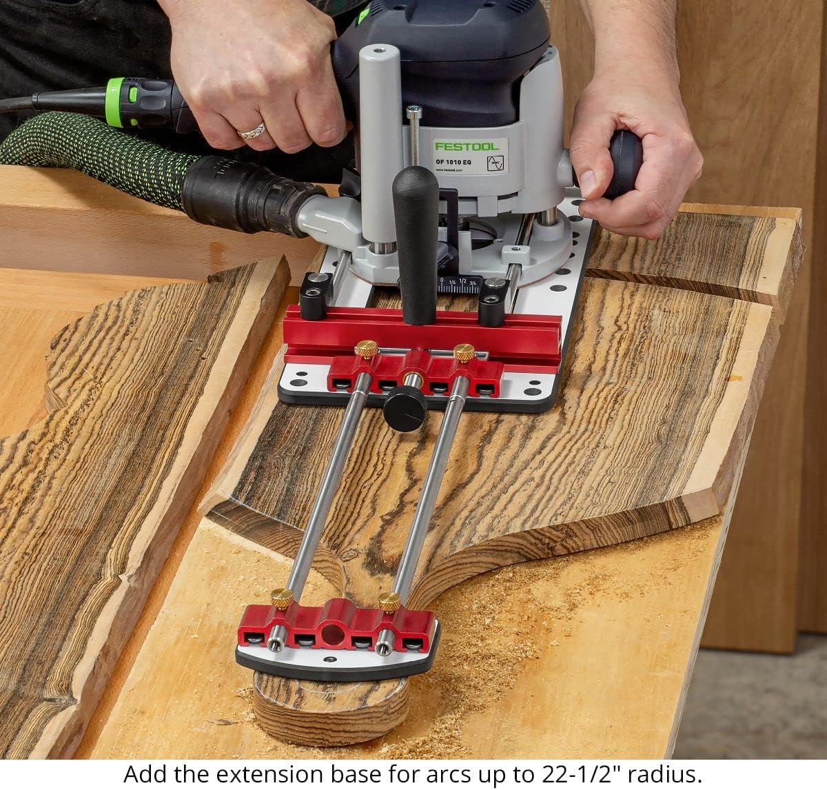 Woodpeckers Multi-Function Router Base, 3/8 Inch Guide Rods, Add Precision And Versatility To Your Router
