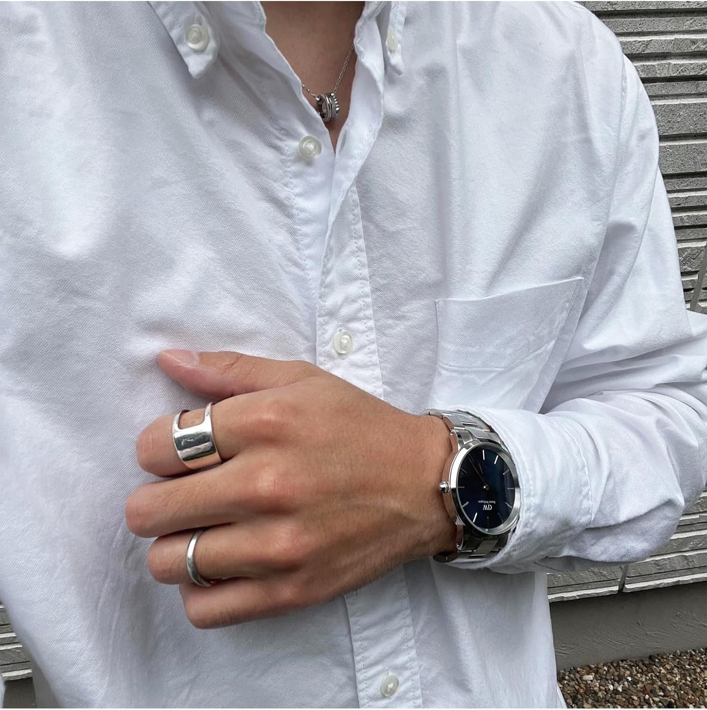 Daniel Wellington Iconic Link Watch, Rose Gold or Silver Link Bracelet