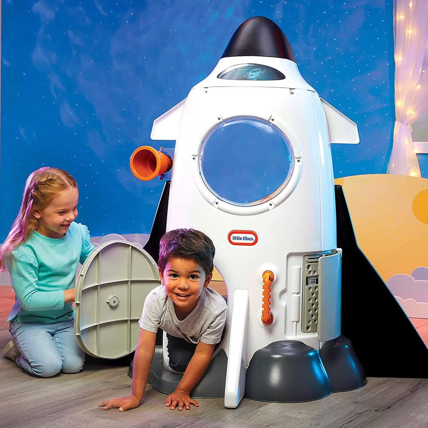 Little Tikes Adventure Rocket Realistic Space Astronaut Pretend Role Play for Kids, Boys, Girls, 2-6 Years Old