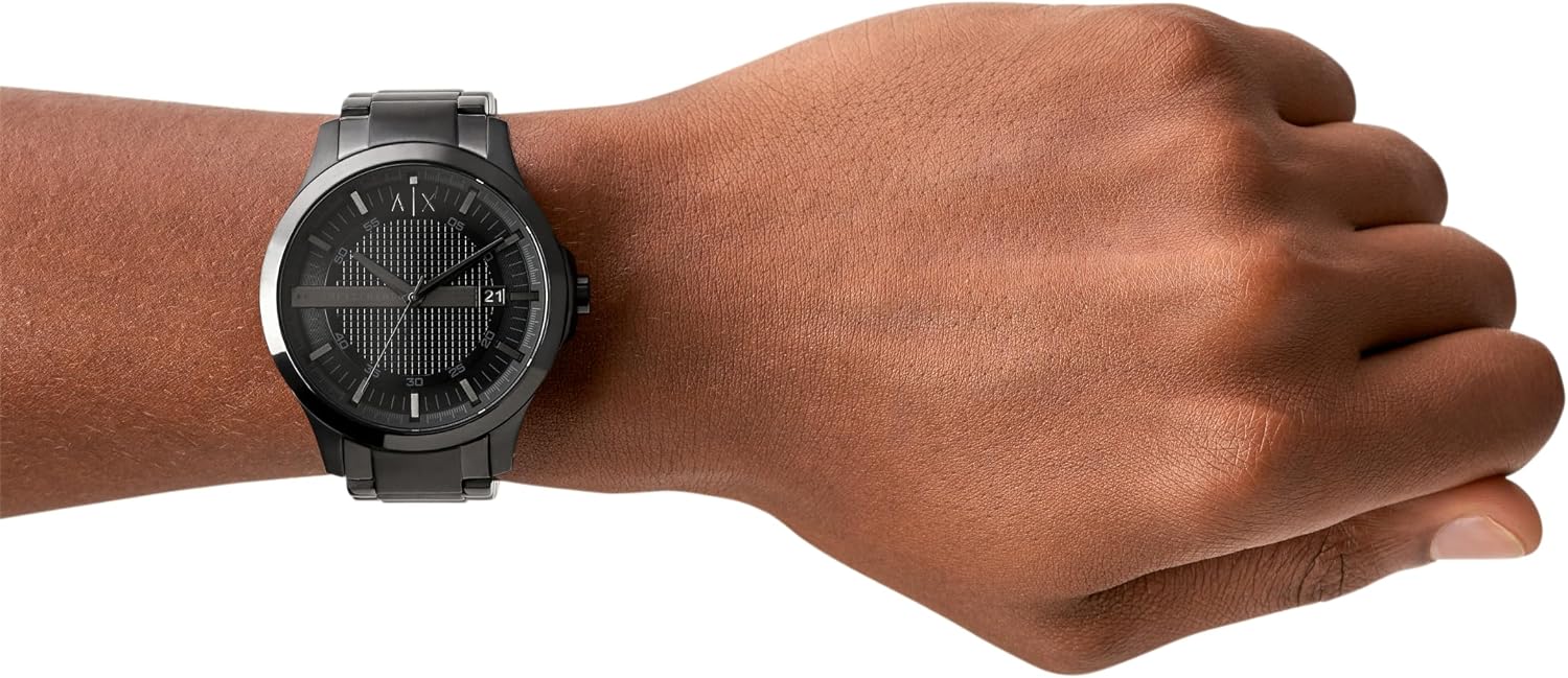 A|X Armani Exchange Men's Watch, Three-Hand Stainless Steel Watch for Men
