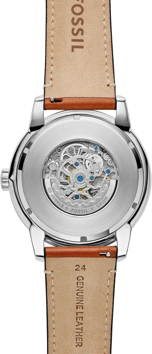 Fossil Men's Watch, Townsman Automatic Stainless Steel Watch for Men