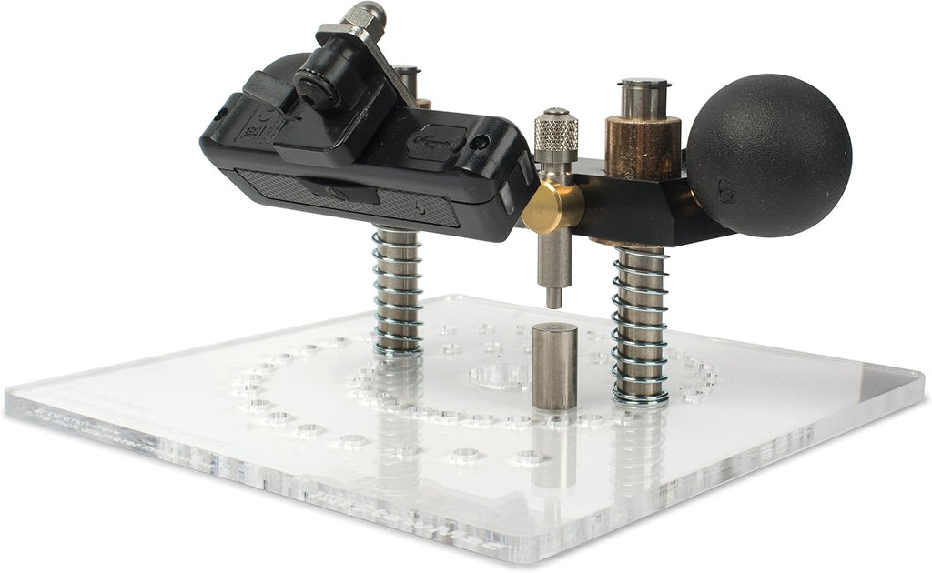 StewMac Rosette Cutting Router Base for Guitars and Ukuleles