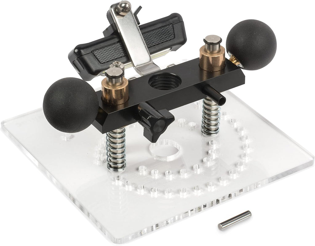 StewMac Rosette Cutting Router Base for Guitars and Ukuleles