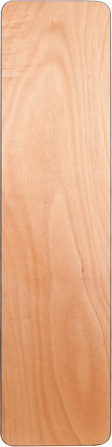 Flash Furniture Gael 6' Wood Folding Training and Event Table, Rectangular Folding Training Table with Smooth Clear Coated Finished Top, Natural