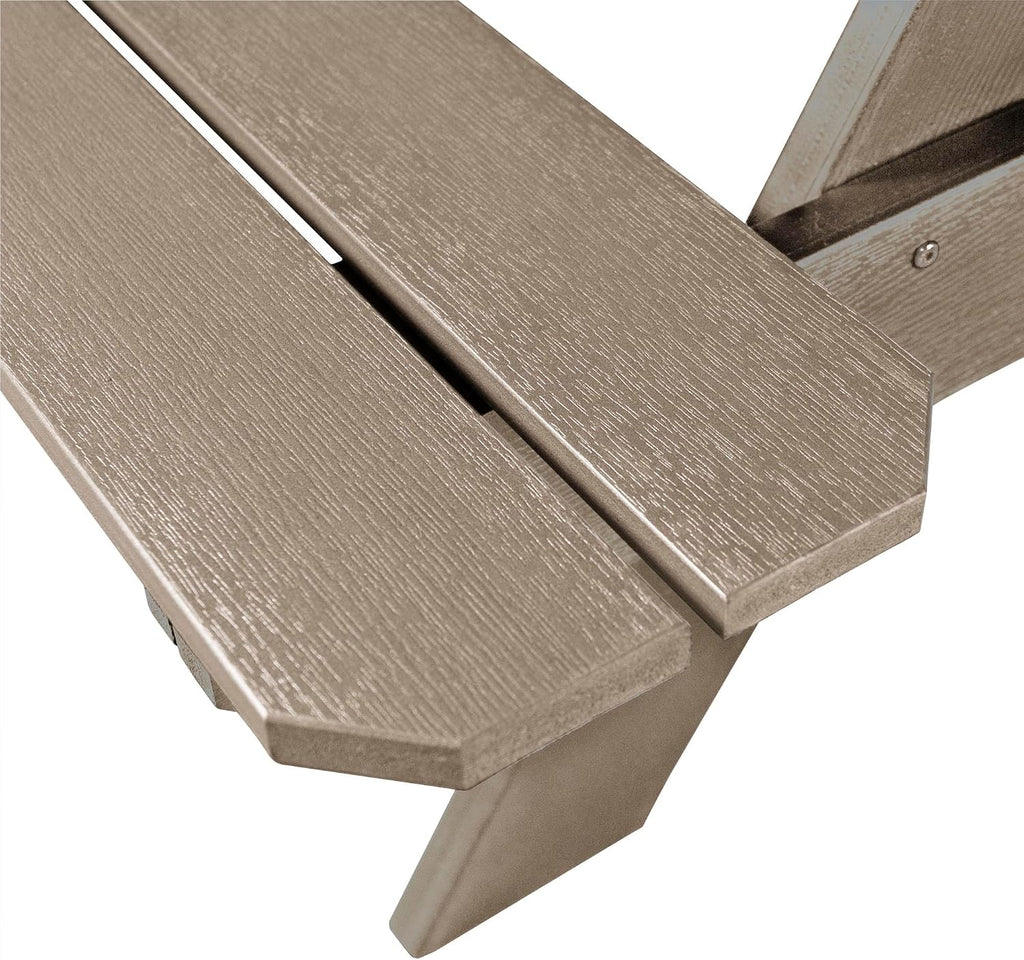 Highwood Hometown Picnic Table, 6 Foot, Woodland Brown