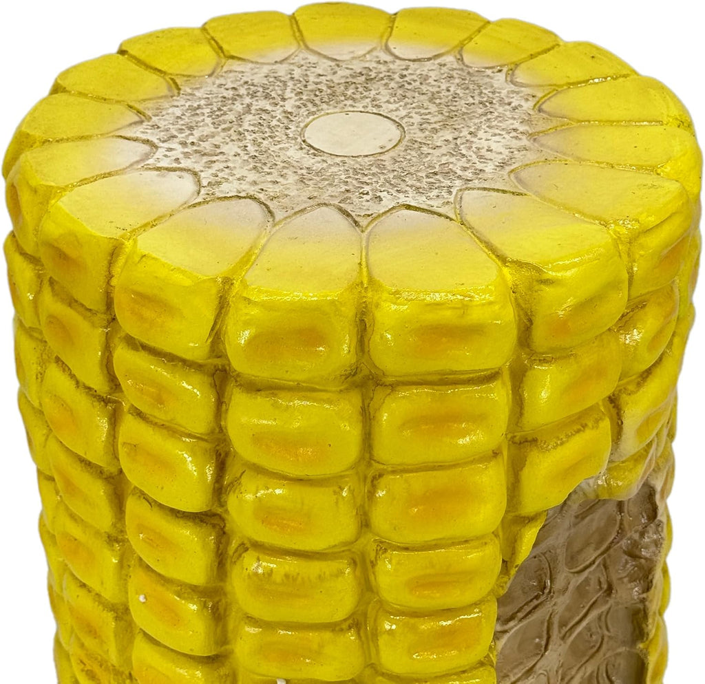 Galt International 17' Yellow Corn Stool Side Table Home Decor Plant Stand Garden Indoor Outdoor Decorations