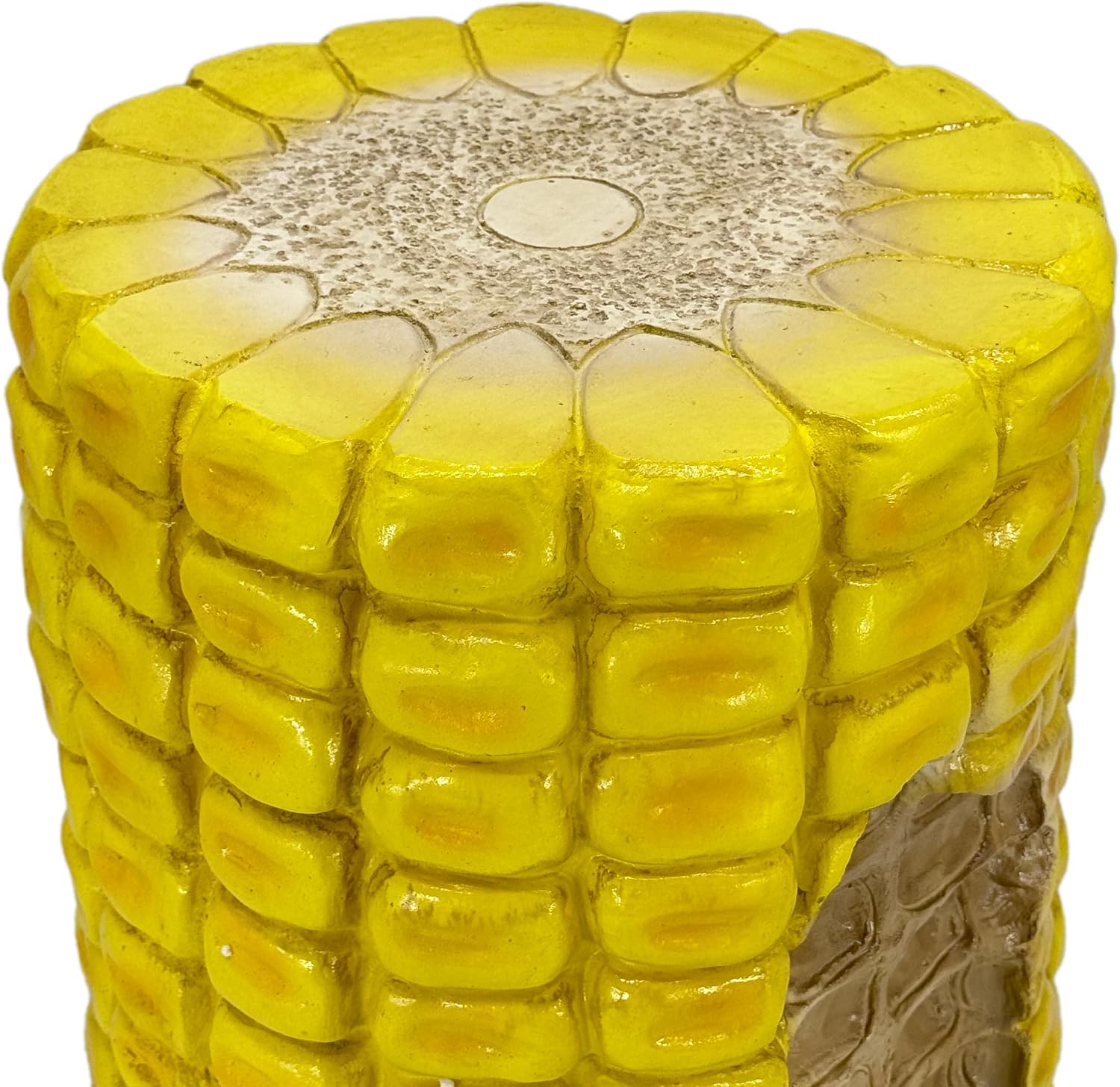 Galt International 17' Yellow Corn Stool Side Table Home Decor Plant Stand Garden Indoor Outdoor Decorations