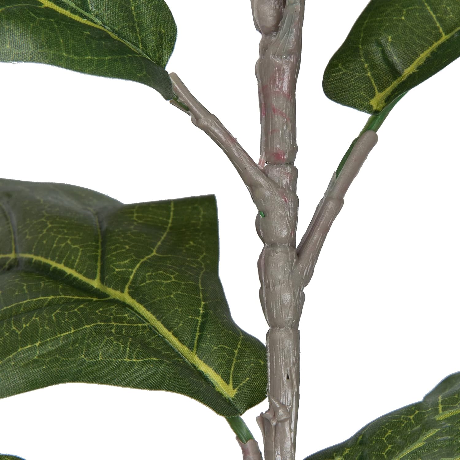 Vickerman Everyday Faux Fiddle Leaf Fig Tree 6ft Tall Green Silk Artificial Indoor Fiddle Plant with 204 Large Fiddle Leaves and Multiple Stems Home Office Decor