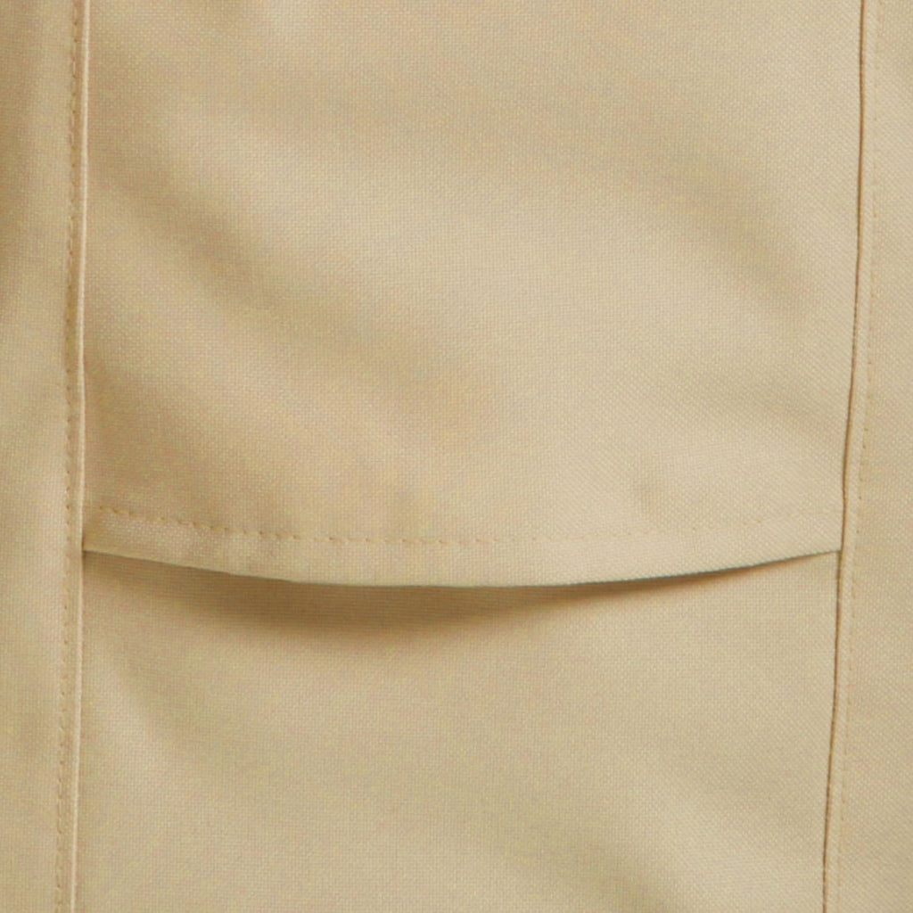Classic Accessories Veranda 108' L Patio Table Cover with Umbrella Hole Pebble/Large/Rectangular/Oval, Outdoor Table Cover