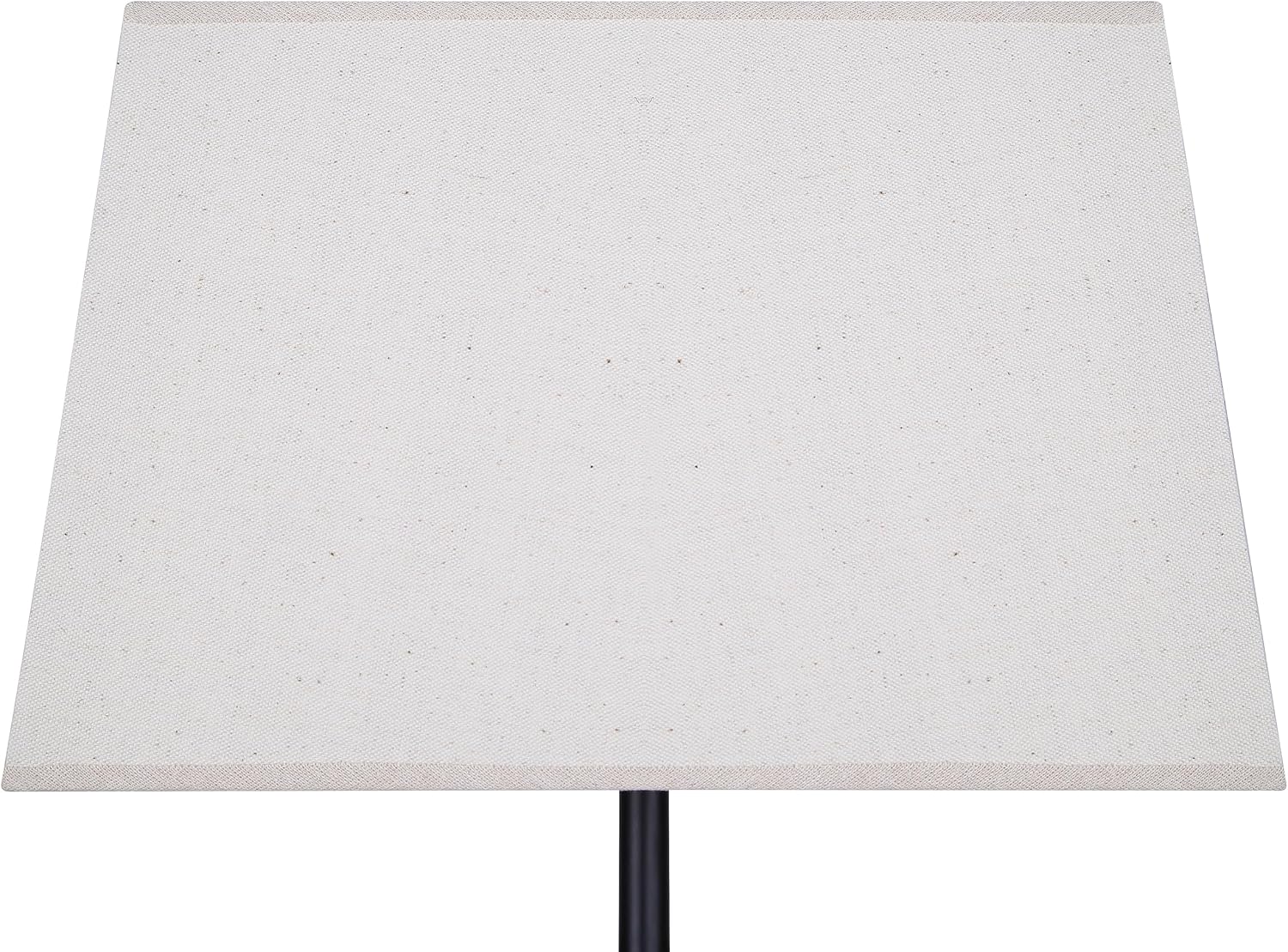 Canarm Burke Table Lamp 26-Inch Modern Rustic Matte Black and Wood Finish with On-Off Switch on Base Ideal for Living Room and Bedroom Accent Lighting