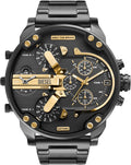 Diesel Mr. Daddy 2.0 Men's Watch, Stainless Steel Chronograph Sports Watch for Men