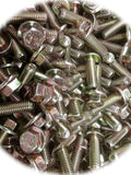 Metric Grade 10.9 J.I.S Flange Nut & Bolt/Screw Assortment Kit M6, M8 & M10 NT Hardware Fastener Kit Set RV9306S