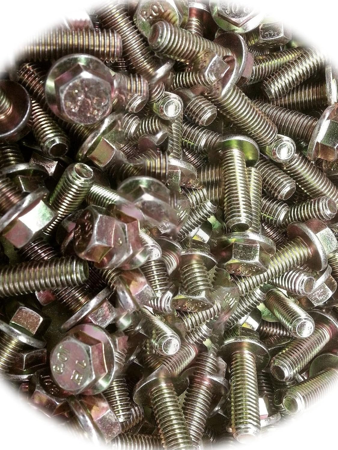 Metric Grade 10.9 J.I.S Flange Nut & Bolt/Screw Assortment Kit M6, M8 & M10 NT Hardware Fastener Kit Set RV9306S