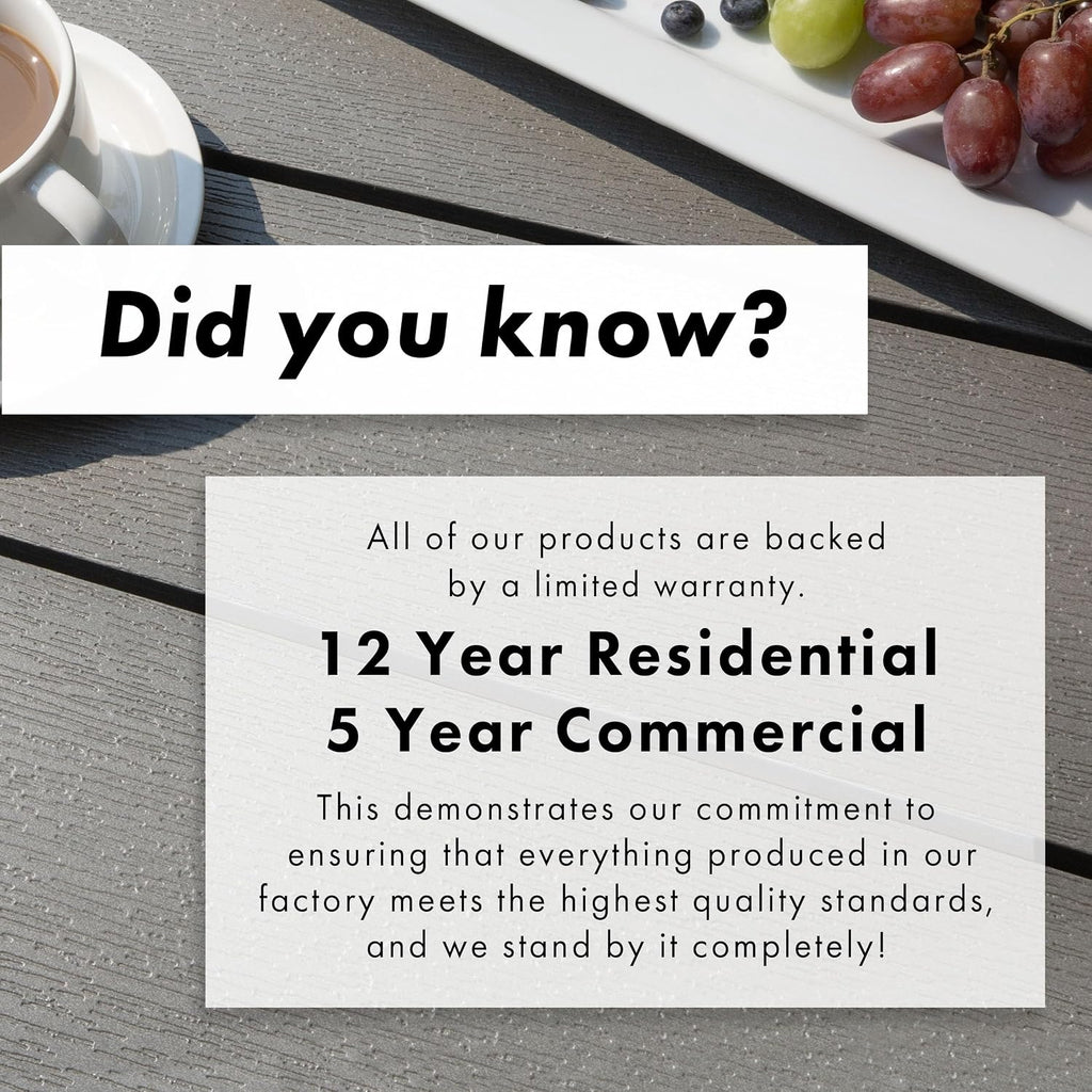 Highwood Hometown Picnic Table, 6 Foot, Rustic Red