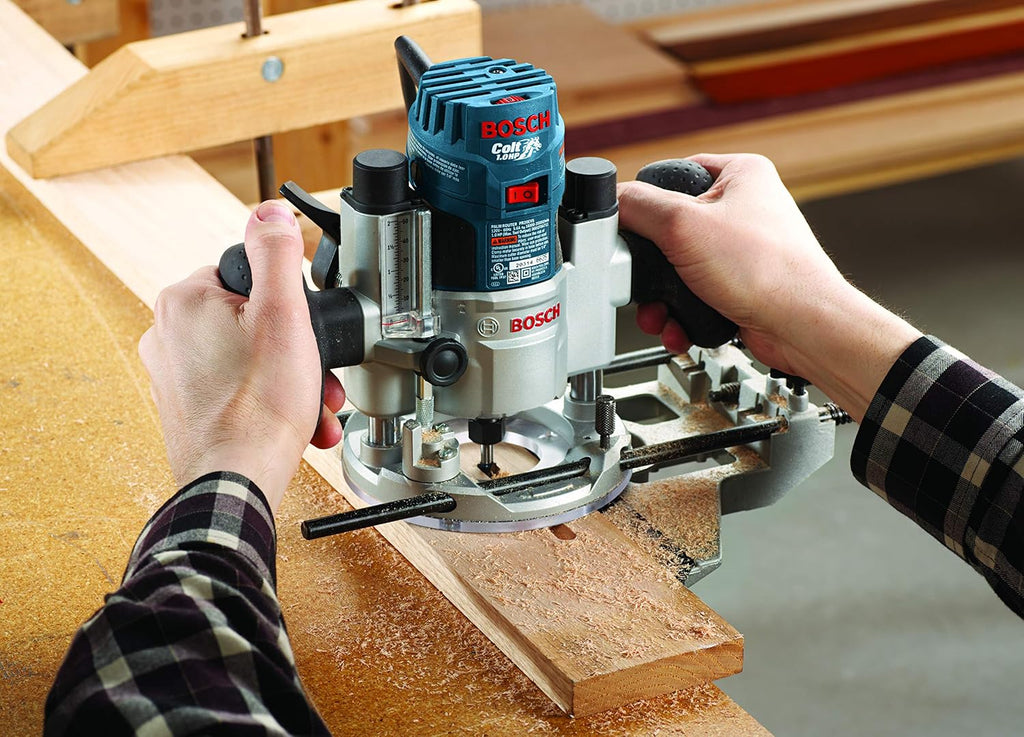 BOSCH RA1171 Benchtop Router Table + RA1054 Deluxe Router Edge Guide