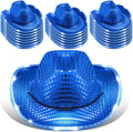 Tisancy 20 Pack Lights Cowboy Cowgirl Hat LED Flashing Light Up Hat for Western Bachelorette Party Wedding Bridal