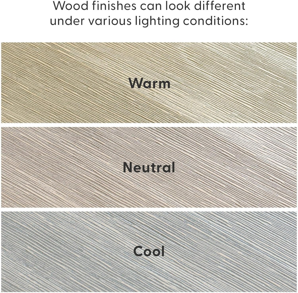 Plank+Beam 72 Inch Modern Solid Wood Dining Table - Solid Pine, Wirebrush Finish, Seats 6, Non-Toxic Finish, Easy Assembly, for Kitchen or Office, Seashell Wirebrush