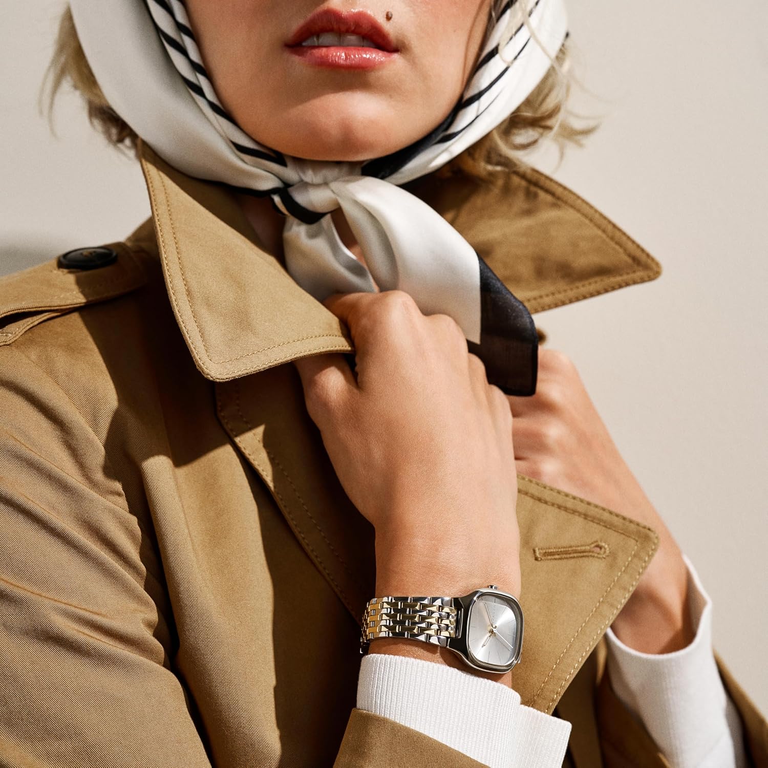 Skagen Mellem Lille Three-Hand Stainless Steel Watch for Women
