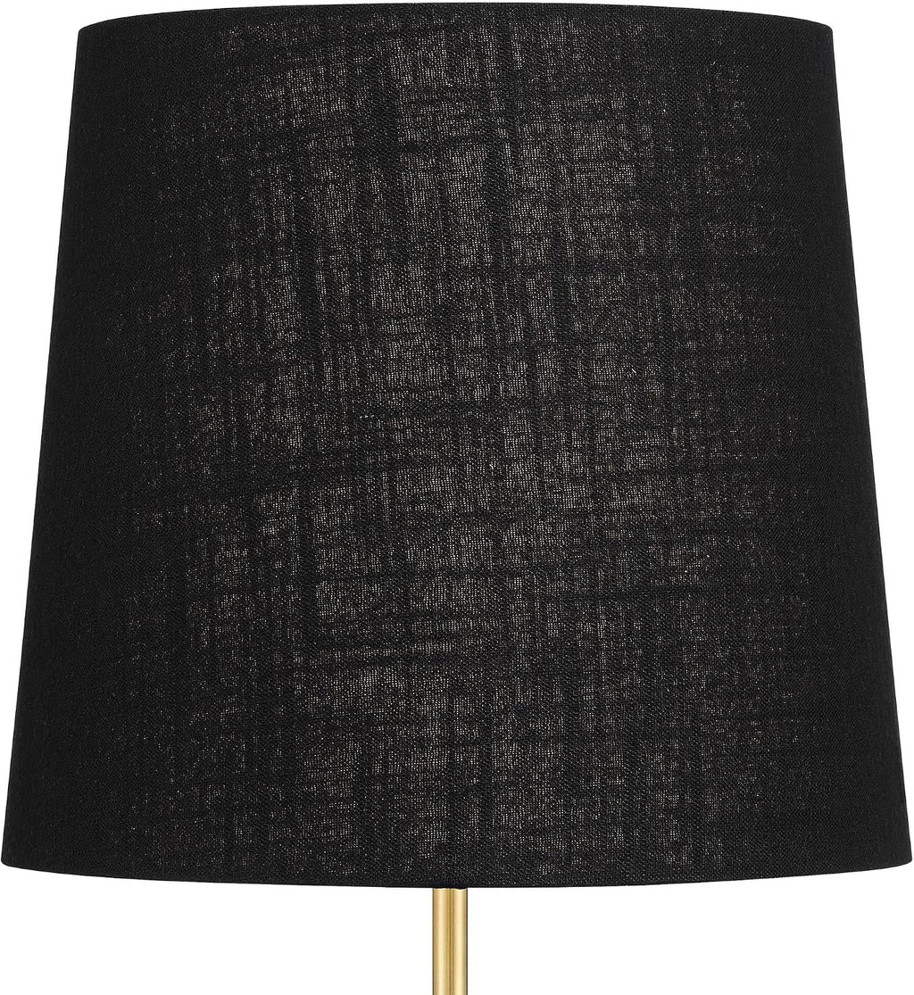 360 Lighting Daleti 25' High Black Marble Table Lamp Set of 2