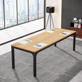 Tribesigns 6.5FT Conference Table, 78.7 Inche Rectangle Meeting Seminar Table, Large Business Tables for 6-8 People (Only Table)