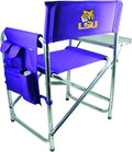 PICNIC TIME NCAA Texas A&M Aggies Sports Chair with Side Table - Beach Chair - Camp Chair for Adults