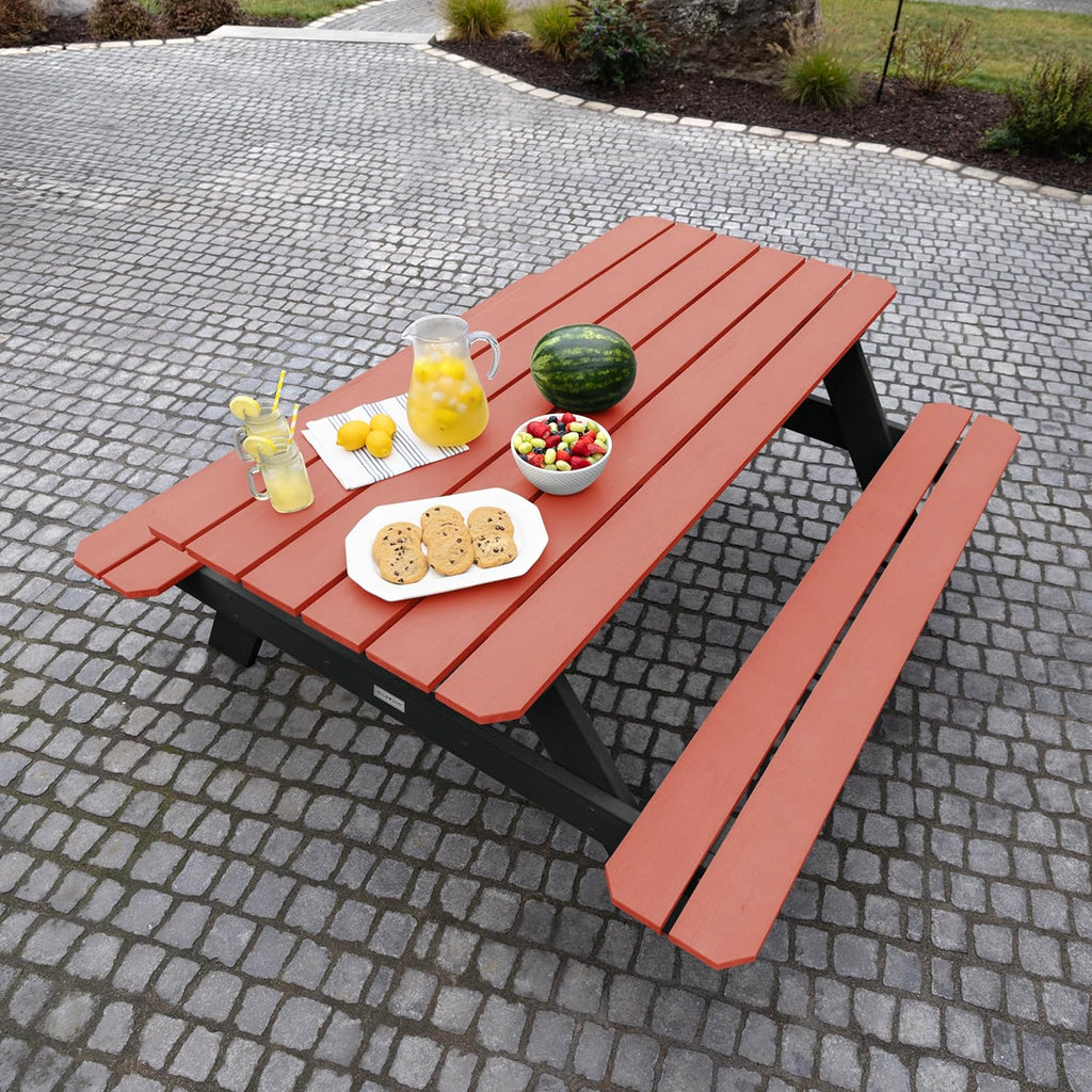 Highwood Hometown Picnic Table, 6 Foot, Jasper