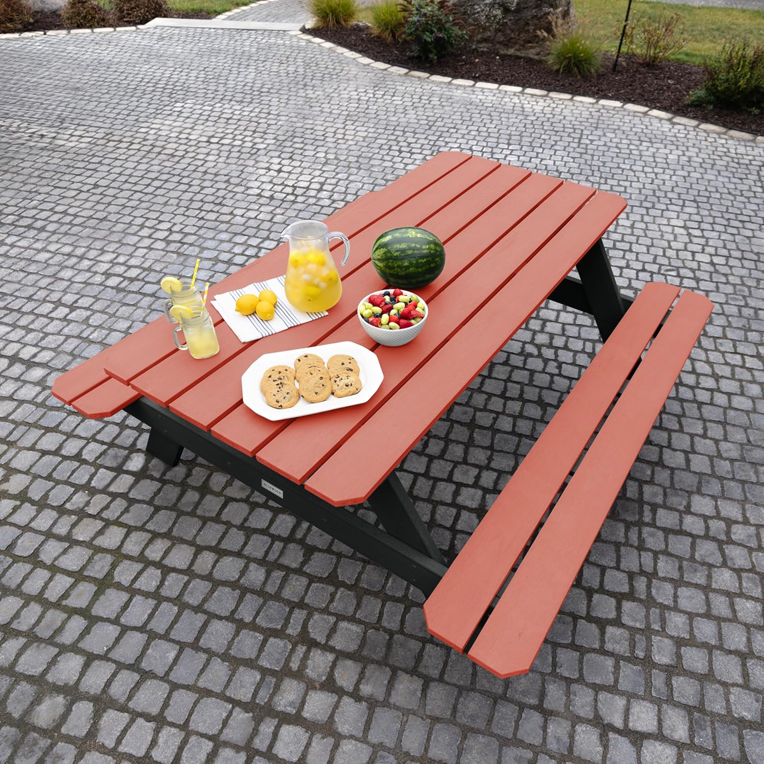 Highwood Hometown Picnic Table, 6 Foot, Jasper