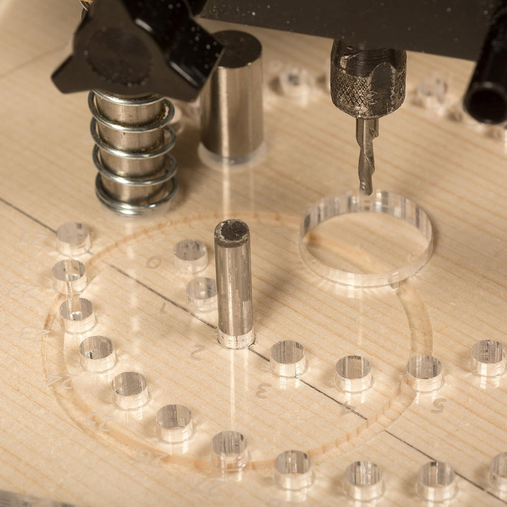 StewMac Rosette Cutting Router Base for Guitars and Ukuleles