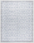 Gertmenian Indoor Boho Area Rug | Home Decor for Entryway, Bedroom, Living Room, Office, Kitchen | Non Slip, Soft, Printed Accent Rugs | Esme, Blue, 8x10 Large, 24562