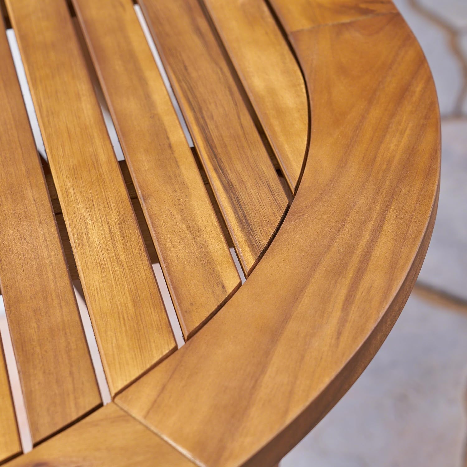 Christopher Knight Home Baia Outdoor 70' Oval Acacia Wood Dining Table, Teak