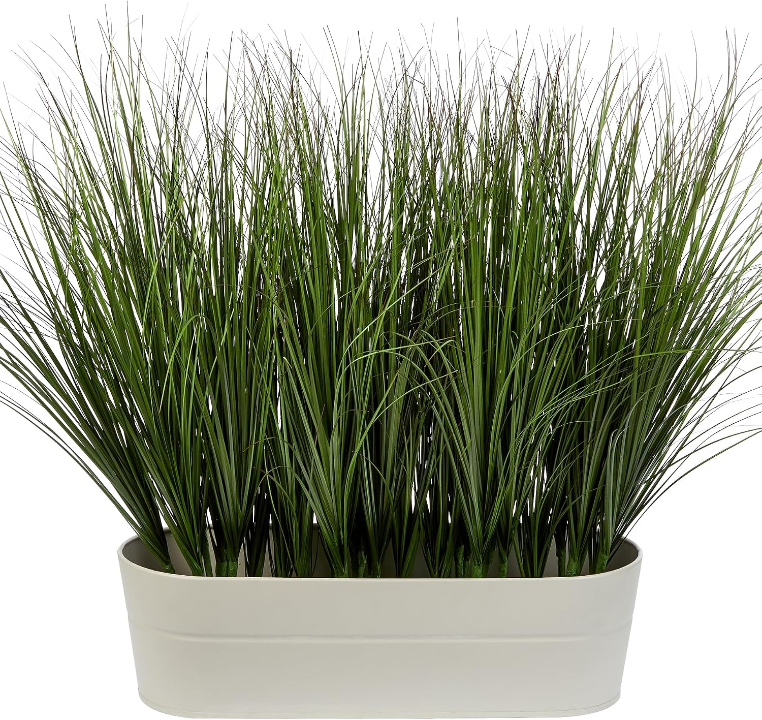 48PCS Fake Plants Artificial Wheat Grass Greenery Plastic Plants Fake Grass Artificial Plants for Outdoor Decor Artificial Grass Plant with Greenery Stems for Indoor Home Decoration 26.4'