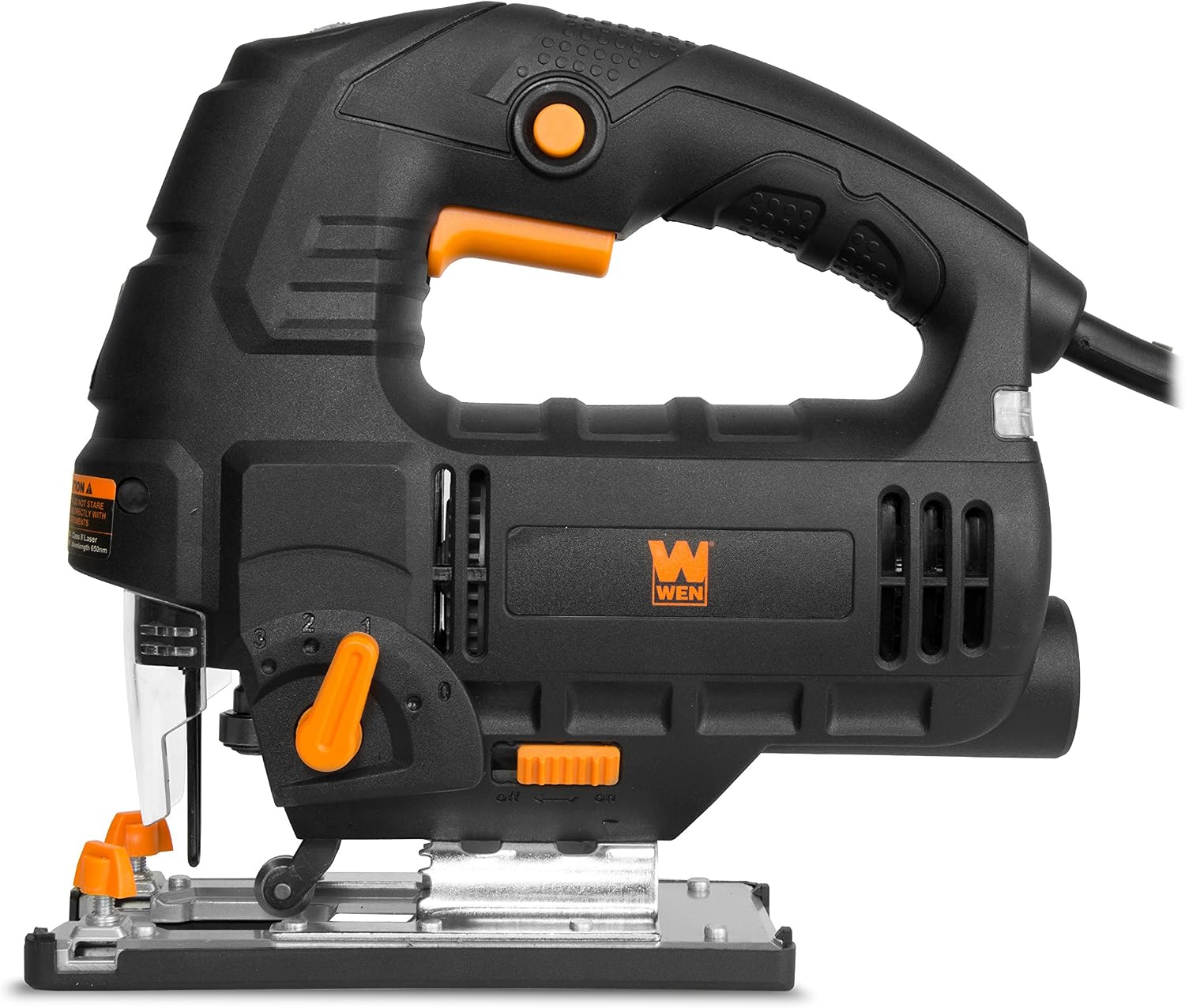 WEN 15-Amp Plunge Woodworking Router Kit + 6.6-Amp Variable Speed Orbital Jig Saw with Laser and LED Light