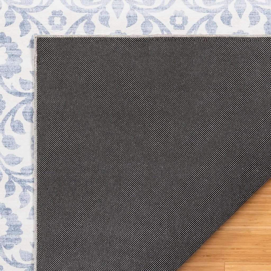 Gertmenian Indoor Boho Area Rug | Home Decor for Entryway, Bedroom, Living Room, Office, Kitchen | Non Slip, Soft, Printed Accent Rugs | Esme, Blue, 6x9 Medium, 24561