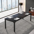 Tribesigns 6.5FT Conference Table, 78.7-Inch Rectangle Meeting Seminar Table, Large Business Tables for 6-8 People (Only Table)