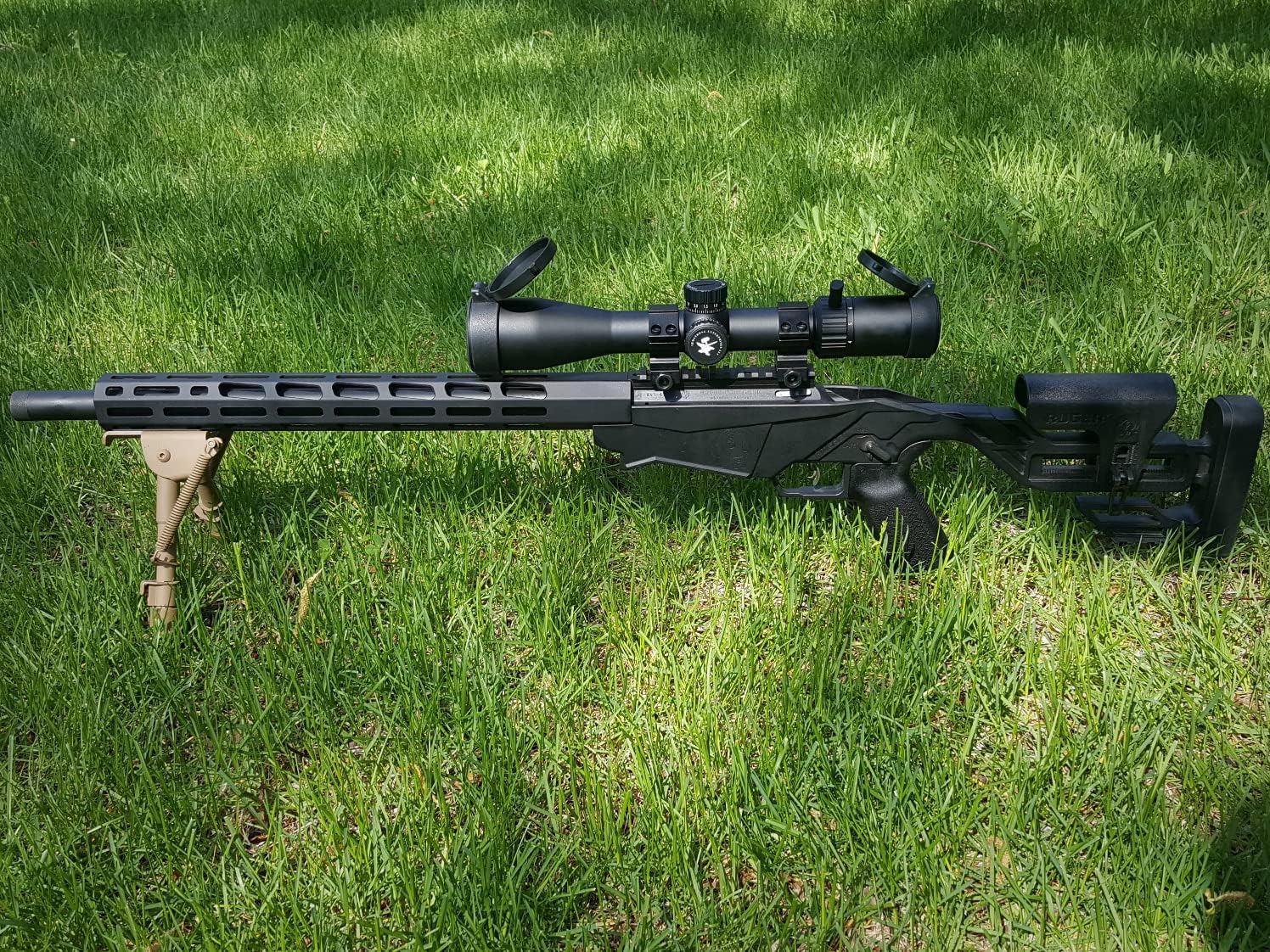 Armstrong Precision Rimfire: 4-16X44 Scope for .22LR. Side Focus for Appleseed Target Plinking Hunting and Competition Shooting Sports.